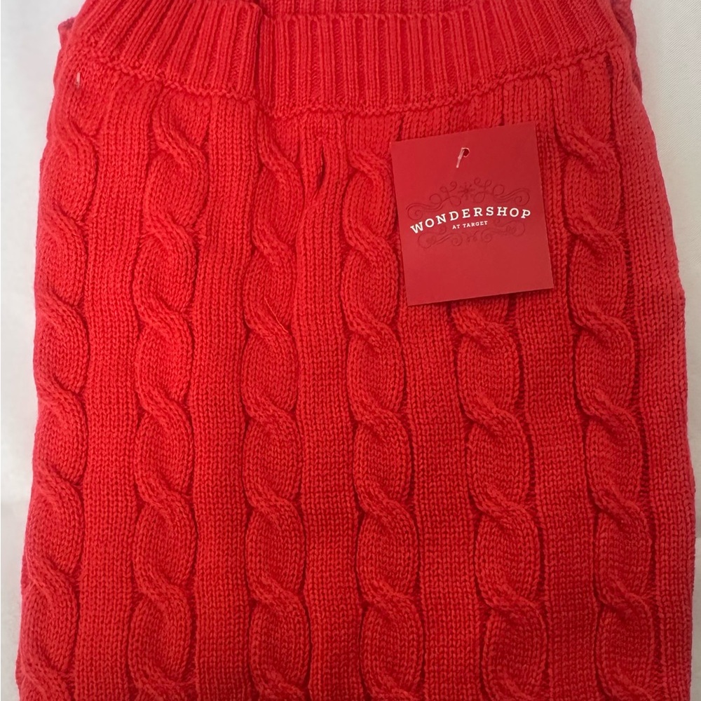 Wondershop Red Pet Sweater